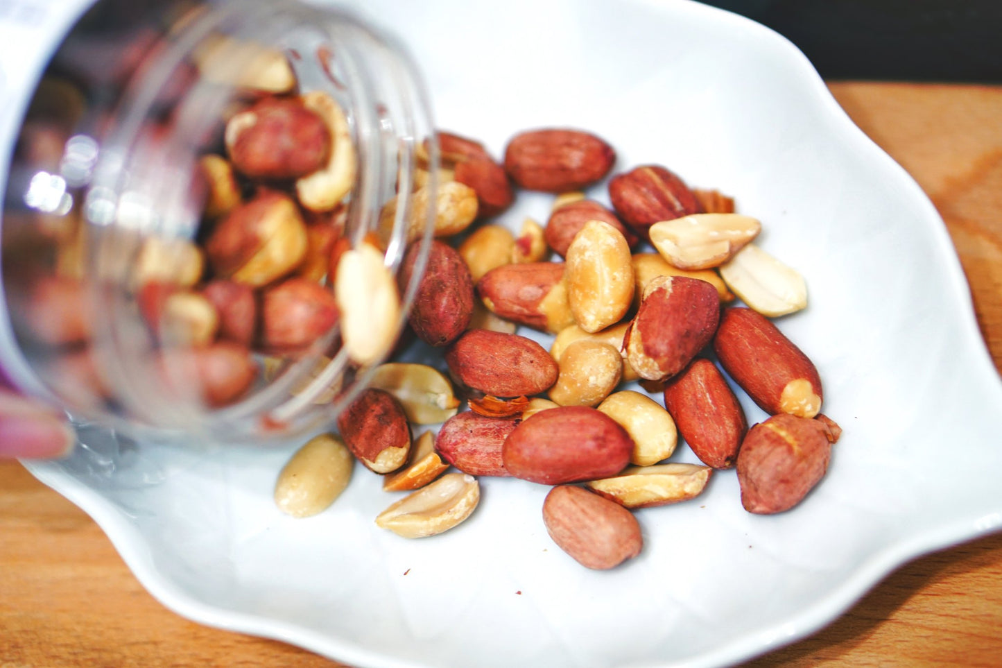 Fermented red beancurd peanuts