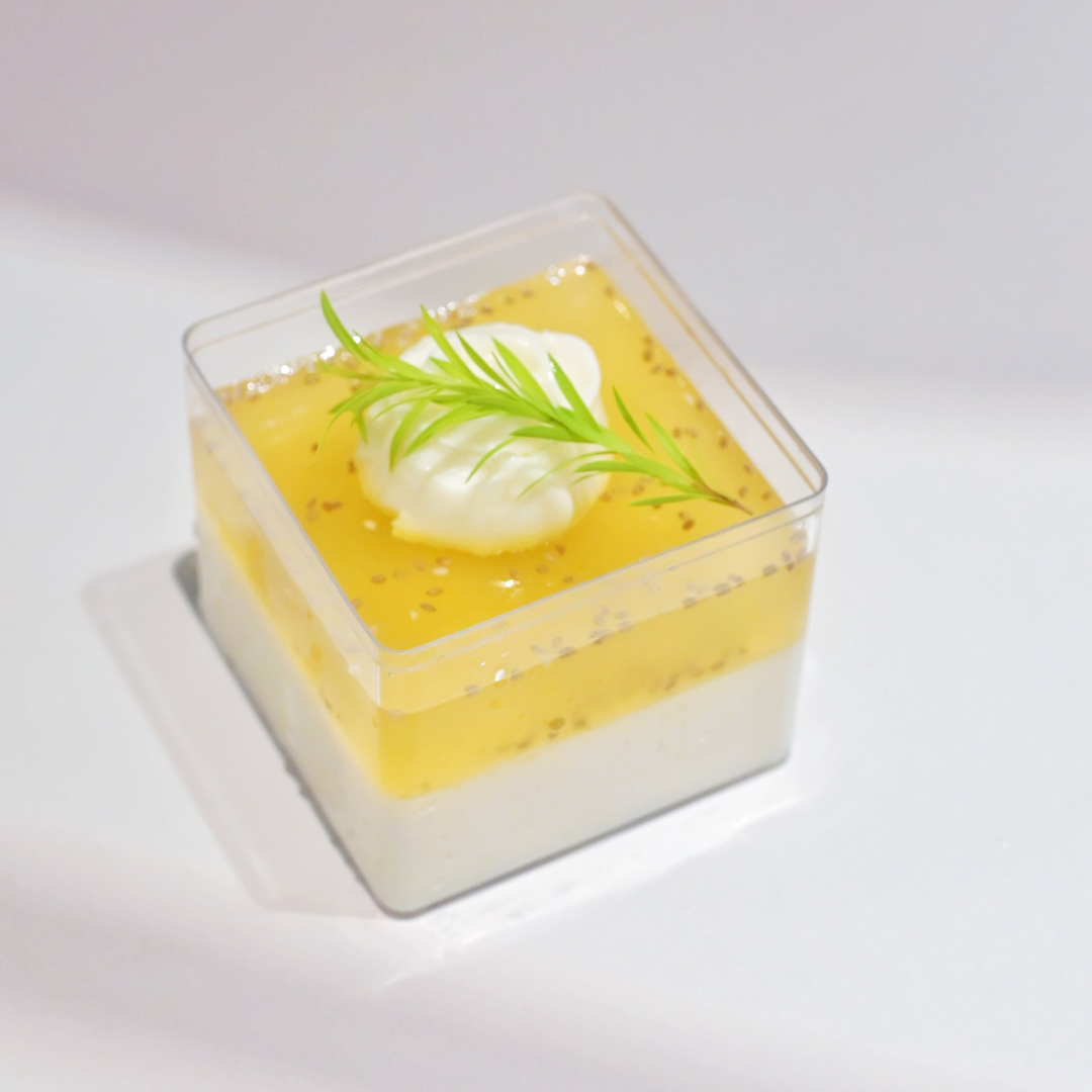 【Spring Exclusive】Citrus Yogurt Jelly with Chia Seeds