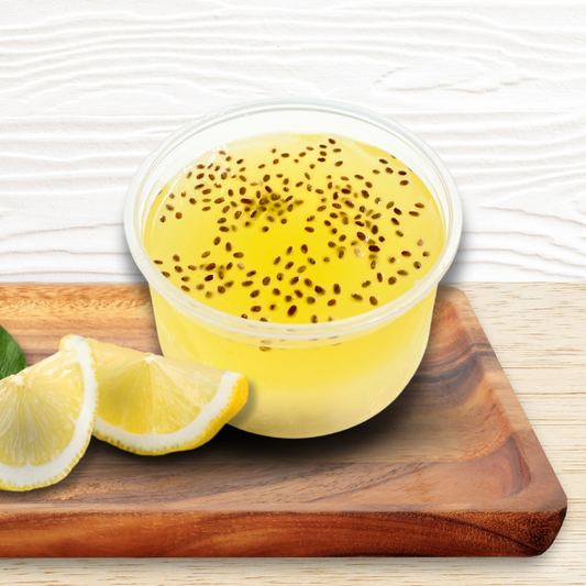 【Spring Exclusive】Citrus Yogurt Jelly with Chia Seeds