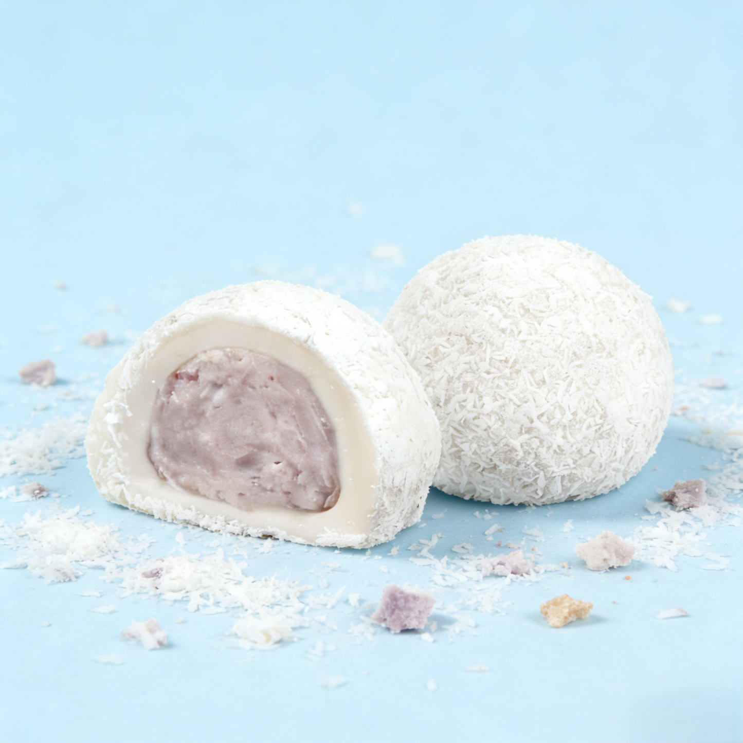Handmade Traditional Mochi -  Coconut Taro Paste Flavour