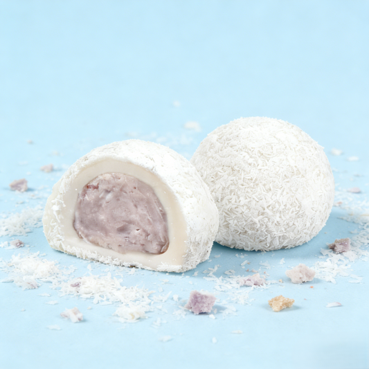 Handmade Traditional Mochi -  Coconut Taro Paste Flavour