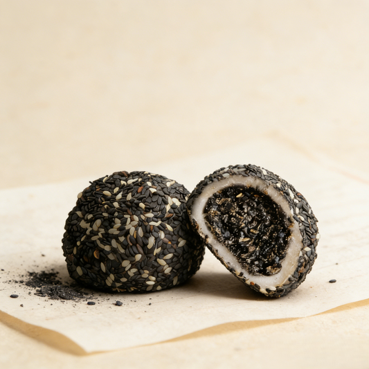 Fragrant Black Sesame Flavour Mochi 