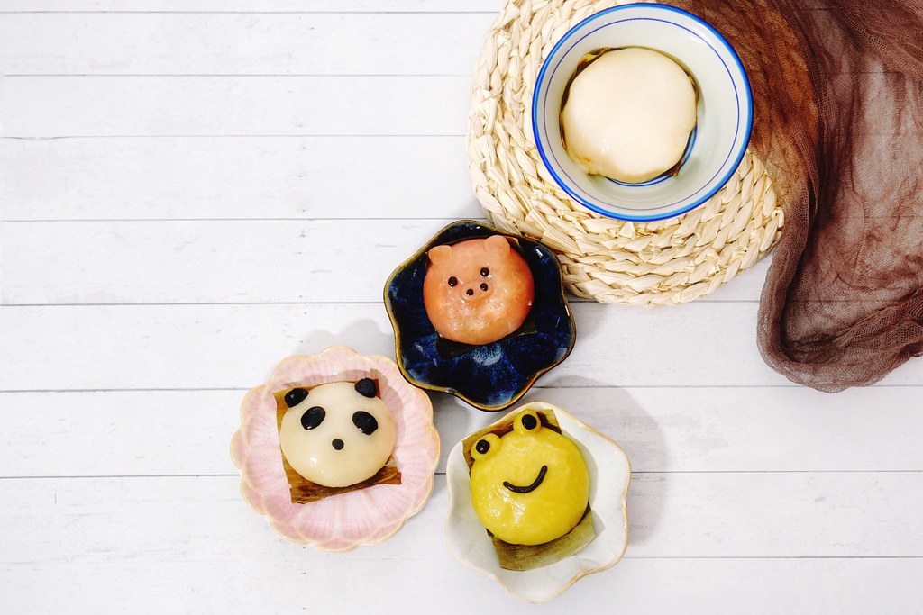 DIY糕點材料包 - 可愛動物造型茶粿