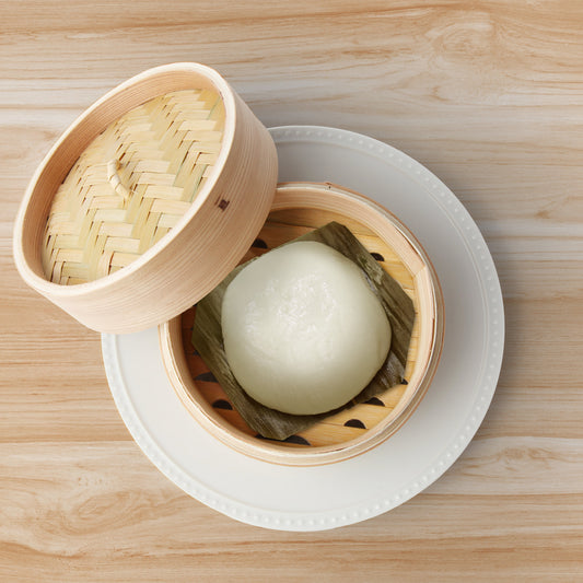 White Radish and Dried Shrimp Flavour Traditional Hakka "Cha-guo" Steamed Bun （Traditional Appearance）